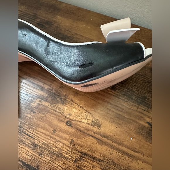 Studio pollini bow tie stiletto heels. - Picture 7 of 11